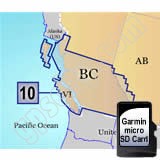 Garmin TOPO Canada South BC microSD Card - Region 10