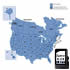 Garmin microSD City Navigator USA and Canada NT Card with Adapter