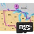Garmin TOPO US 2008 W Great Lakes microSD Card - Region 8